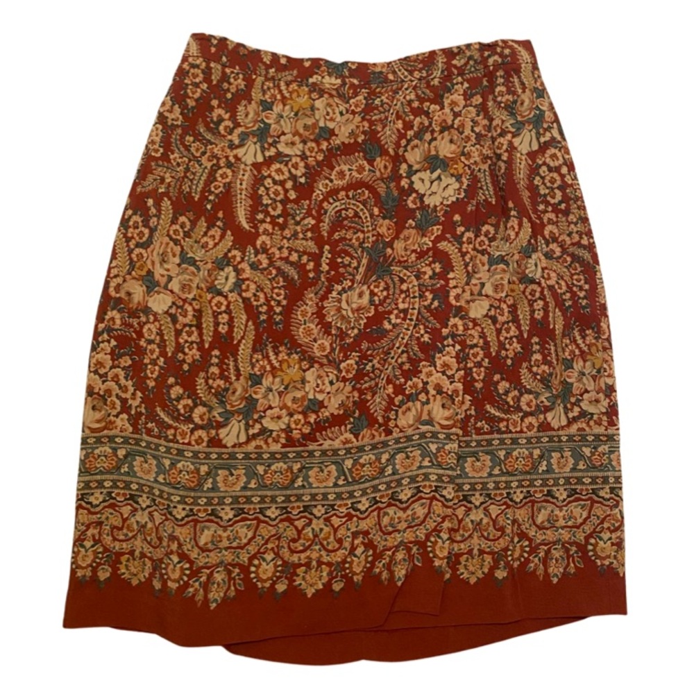 Vintage Harold’s Floral Midi Skirt